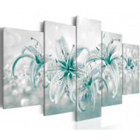 Canvas-taulu Artgeist Sapphire Lilies, eri kokoja