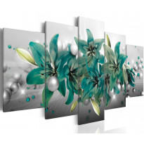 Canvas-taulu Artgeist Turquoise Bouquet, eri kokoja