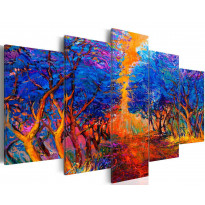 Canvas-taulu Artgeist Blue Valley, eri kokoja
