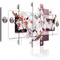 Canvas-taulu Artgeist Orchid&#039;s Mechanism, eri kokoja