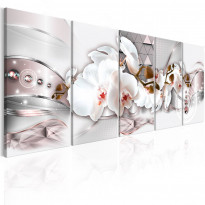 Canvas-taulu Artgeist Orchises and Triangles, eri kokoja