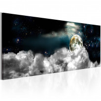 Canvas-taulu Artgeist Moon in the Clouds, eri kokoja