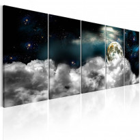 Canvas-taulu Artgeist Moon in the Clouds I, eri kokoja