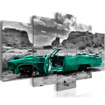 Canvas-taulu Artgeist Green car, eri kokoja