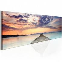 Canvas-taulu Artgeist Pier on the Caribbean, eri kokoja