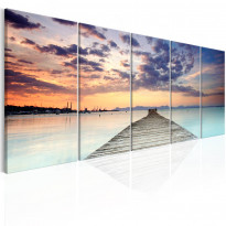 Canvas-taulu Artgeist Pier on the Caribbean I, eri kokoja