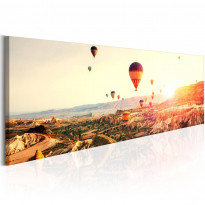 Canvas-taulu Artgeist Balloon Rides, eri kokoja
