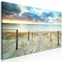 Canvas-taulu Artgeist Sand Path, 1-osainen, kapea, eri kokoja