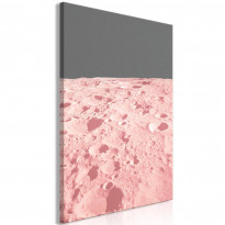 Canvas-taulu Artgeist Pink Moon, 1-osainen, pystysuuntainen, eri kokoja