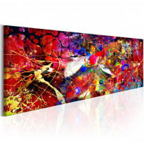 Canvas-taulu Artgeist Red Forest, eri kokoja