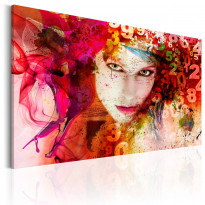 Canvas-taulu Artgeist Woman is a Riddle, eri kokoja