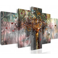 Canvas-taulu Artgeist Golden Tree II, eri kokoja
