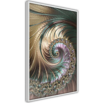 Juliste Artgeist Fractal Swirl, kehyksillä, eri kokoja