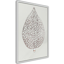 Juliste Artgeist Azur Leaf, kehyksillä, eri kokoja