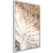 Juliste Artgeist Amber Monstera, kehyksillä, eri kokoja