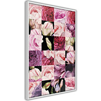 Juliste Artgeist Floral Collage, kehyksillä, eri kokoja