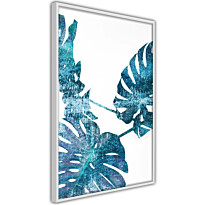 Juliste Artgeist Emerald Monstera, kehyksillä, eri kokoja
