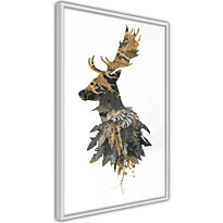 Juliste Artgeist Forest Deer, kehyksillä, eri kokoja