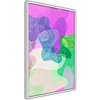 Juliste Artgeist Pastel Butterflies, kehyksillä, eri kokoja