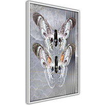 Juliste Artgeist Couple Butterfly, kehyksillä, eri kokoja