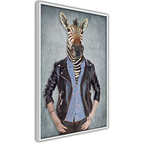 Juliste Artgeist Zebra Ewa, kehyksillä, eri kokoja