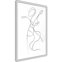Juliste Artgeist Couple Embrace, kehyksillä, eri kokoja