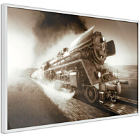 Juliste Artgeist Locomotive, kehyksillä, eri kokoja