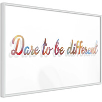 Juliste Artgeist Dare To Be Different, kehyksillä, eri kokoja