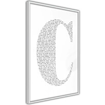 Juliste Artgeist Letter C, kehyksillä, eri kokoja