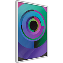 Juliste Artgeist Colourful Gears, kehyksillä, eri kokoja