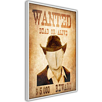 Juliste Artgeist Wanted, kehyksillä, eri kokoja