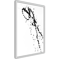 Juliste Artgeist Black Splash, kehyksillä, eri kokoja