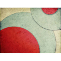 Kuvatapetti Artgeist Circles - retro style, eri kokoja