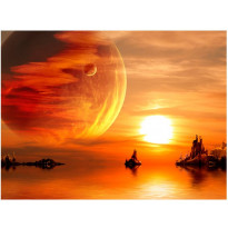 Maisematapetti Artgeist Fantasy sunset, eri kokoja