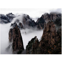 Maisematapetti Artgeist Sea of ​​pilvien Huangshan Mountain, Kiina, eri kokoja