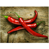 Kuvatapetti Artgeist Spicy chili peppers, eri kokoja