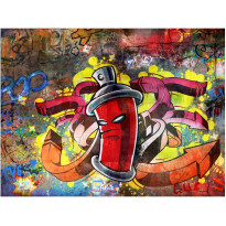 Kuvatapetti Artgeist Graffiti monster II, eri kokoja