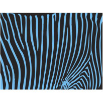 Kuvatapetti Artgeist Turquoise Zebra Pattern, eri kokoja