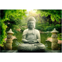 Kuvatapetti Artgeist Buddha&#039;s garden, eri kokoja
