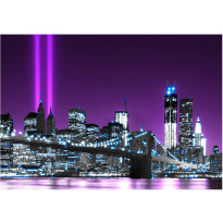 Maisematapetti Artgeist Luminous manhattan, eri kokoja