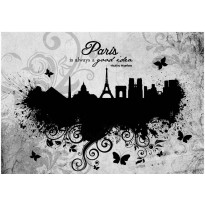 Kuvatapetti Artgeist Paris is always a good idea - black and white, eri kokoja