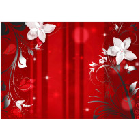 Kuvatapetti Artgeist Flowering scarlet, eri kokoja