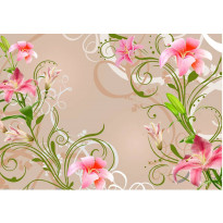 Kuvatapetti Artgeist Subtle beauty of the lilies, eri kokoja