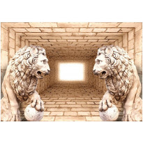 Kuvatapetti Artgeist Mystery of lions, eri kokoja