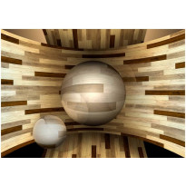 Kuvatapetti Artgeist Wooden orbit, eri kokoja