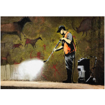 Kuvatapetti Artgeist Banksy - Cave Painting, eri kokoja