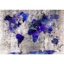 Kuvatapetti Artgeist World Map: Ink Blots, eri kokoja