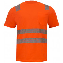 T-paita Atex Hi-Vis 2849, oranssi, heijastimilla