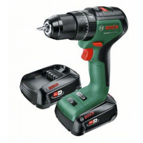 Akkuiskuporakone Bosch UniversalImpact 18V-60, 18V, 2x2.0Ah akuilla