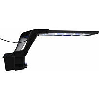 Akvaarion LED-valo kiinnittimillä 25-45 cm valkoinen
